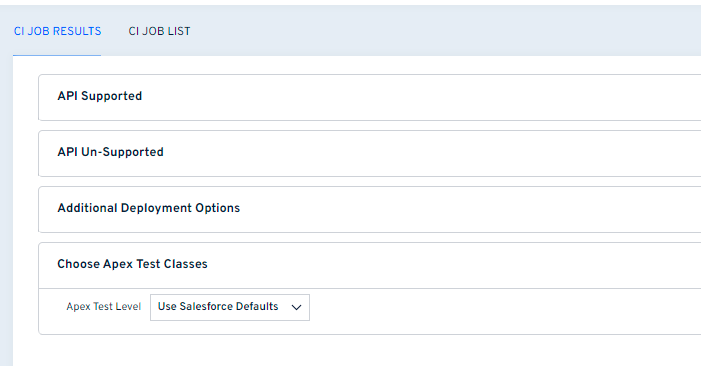 Constructive Changes Selection
