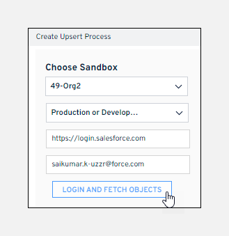 Login and fetch Salesforce objects