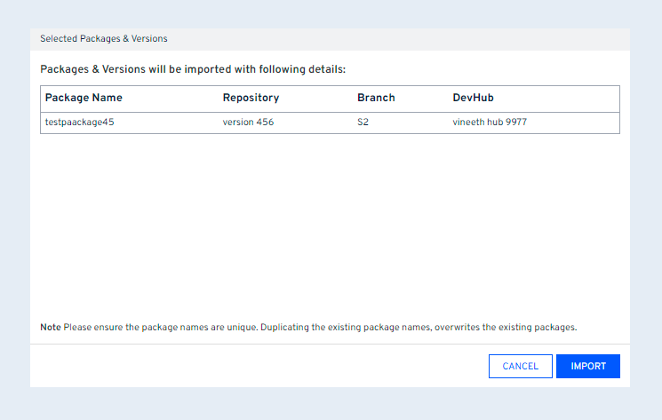 Save confirmation window